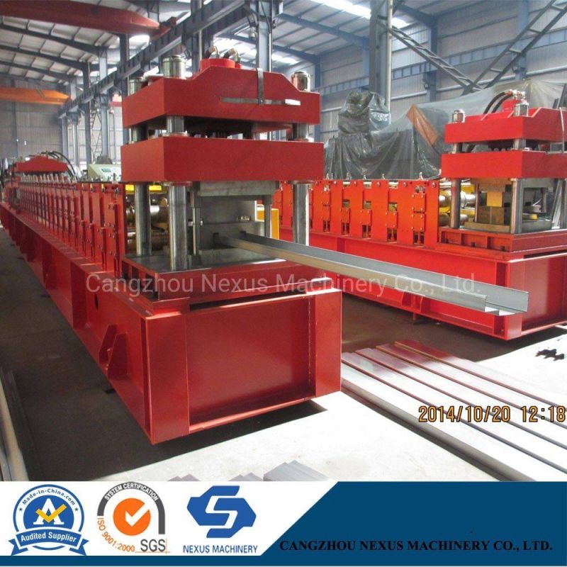 C Section Purlin Roll Forming Machine with Post-Hydraulic Cutting System