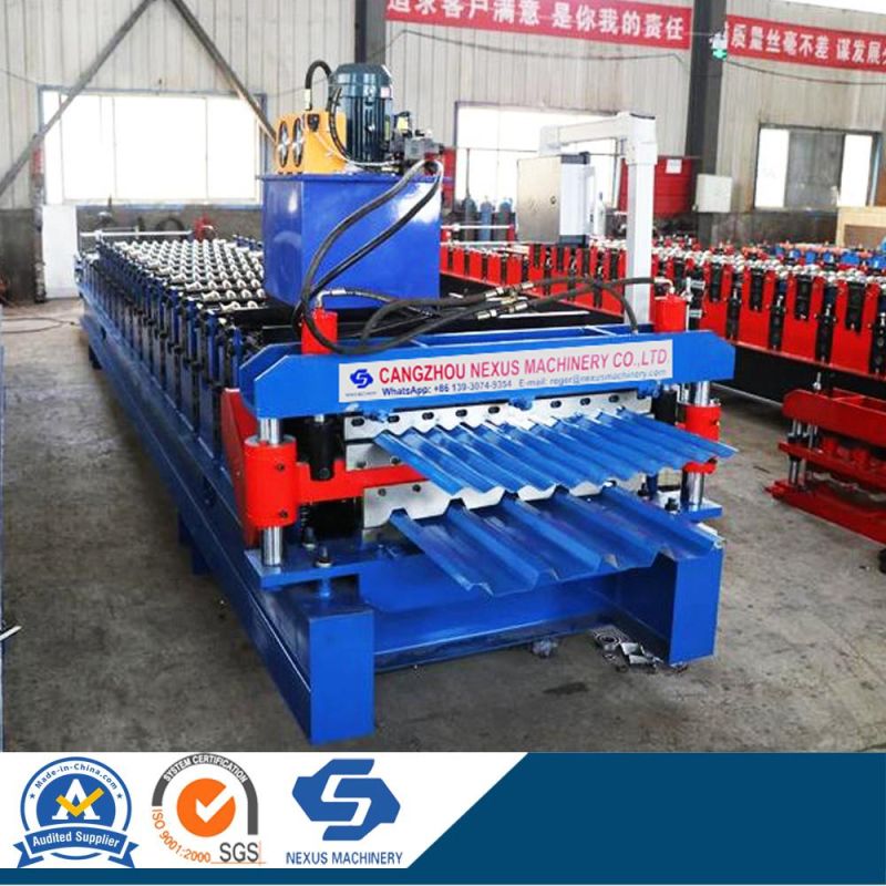 Bostwana Ibr 686 Roofing Roll Forming Machine Zimbabwe Corrugated Sheet Making Machine