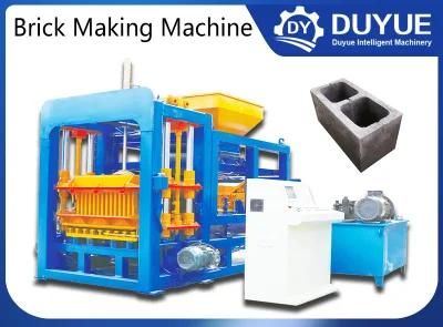 Germany Technology Qt4-15 Hydraulic Fully Automatic Cement Mould Making Machine in Zimbabwe