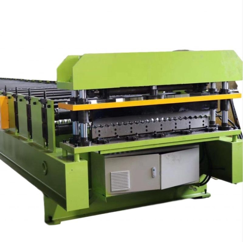 Aluminum Corrugated Colored Steel Roof Sheet Making Machinery Metal Roofing Galvanized Roll Forming Machine