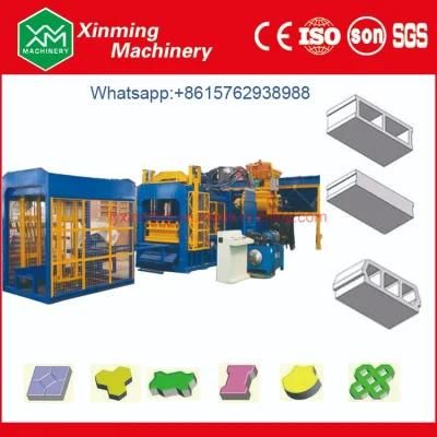 Qt10-15 Automatic Hydraulic Block Machine Cement Brick Making Machine Price with Brick Manufacturer