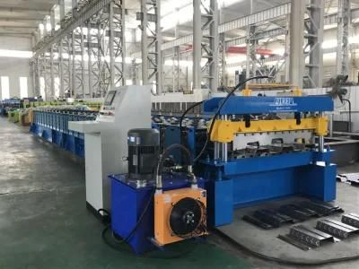 Floor Deck Sheet Making Machine Roofing Roll Forming Color Steel Machinery