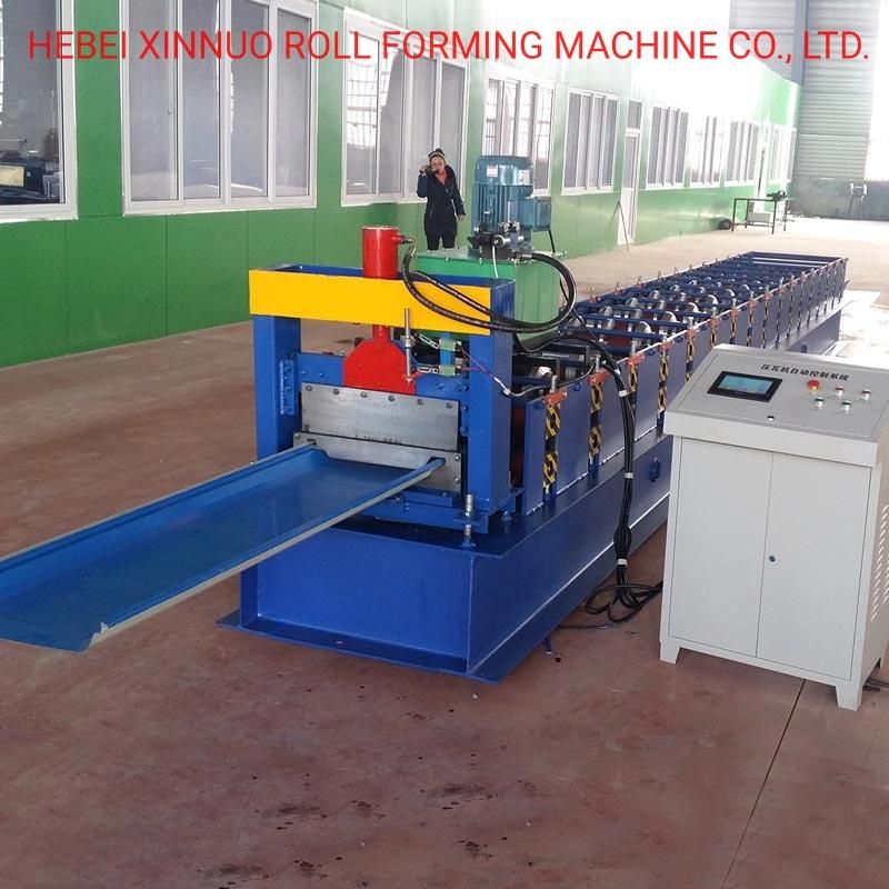 Joint-Hidden Type Big Span Steel Roof Panel Construction Making Roll Forming Machine