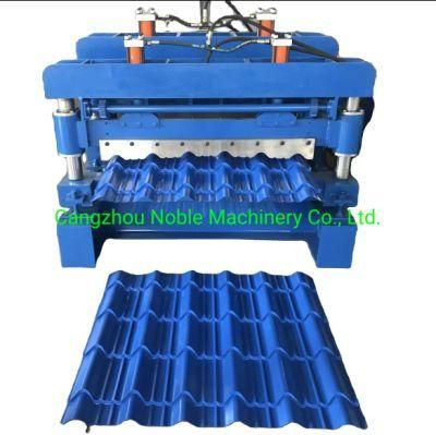 Versatile Sheet Roll Forming Machine Step Tile Roofing Sheets Tilespan Making Machinery