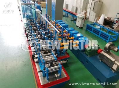 Vzh-76h ERW High Frequency Welding Carbon Steel Pipe Mill Ms Profile Black Pipe Roll Forming Mill