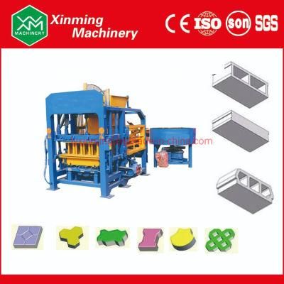 Qt4-18 Automatic Hydraulic Pressure Concrete Block Machine Brick Making Machine in Africa