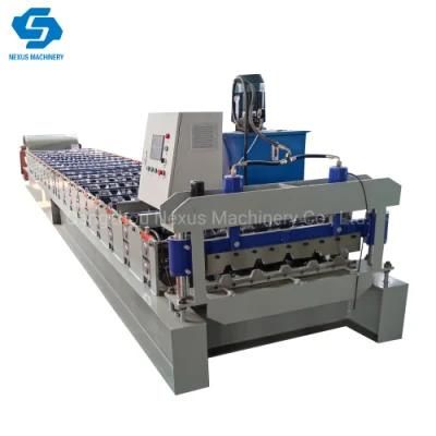 PPGI Steel Ibr Roofing Sheet Making Machine Nexus Chromadek Roof Sheeting Roll Forming Machinery