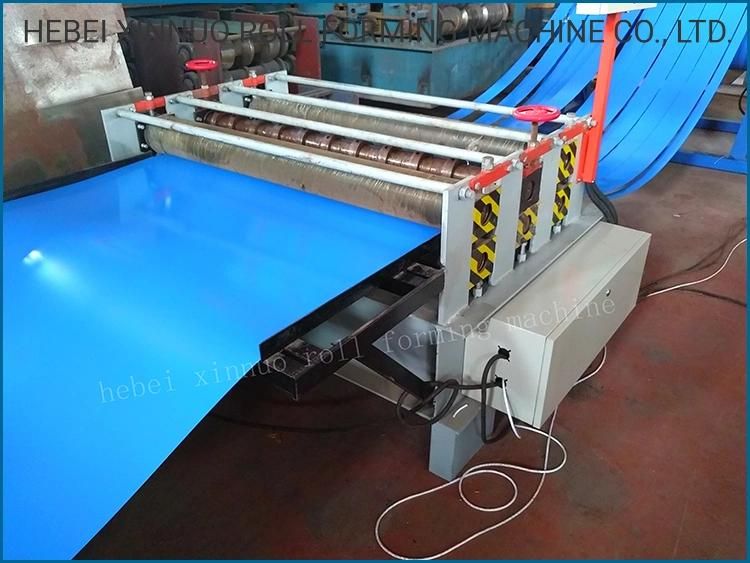 Metal Slitting Line Coil Straighteningl Cutting Steel Machine