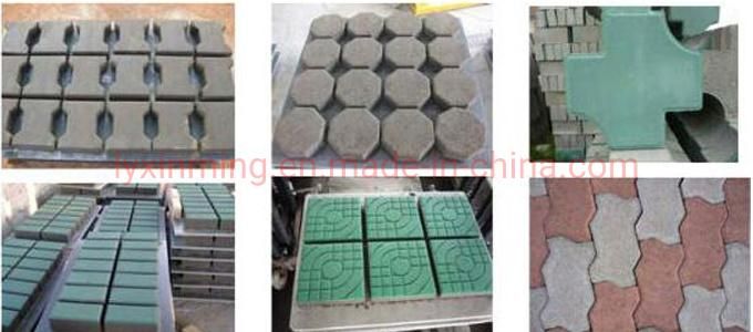Full Automatic Qt4-18 Concrete Cement Hollow Pavement Interlocking Block Making Machine for Sale