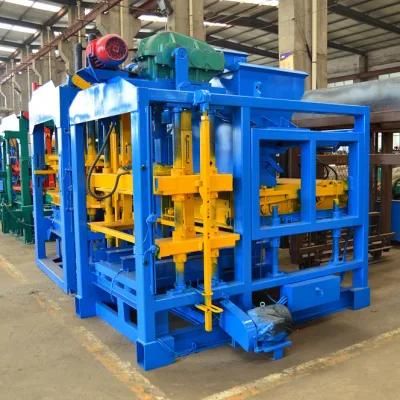 Qt4-25 Small Industry Concrete Brick Block Machine Block Making Factory for Home Use