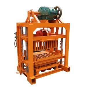 Cheap Manual Cement Hollow Block Hourdis Brick Machine in Tanzania