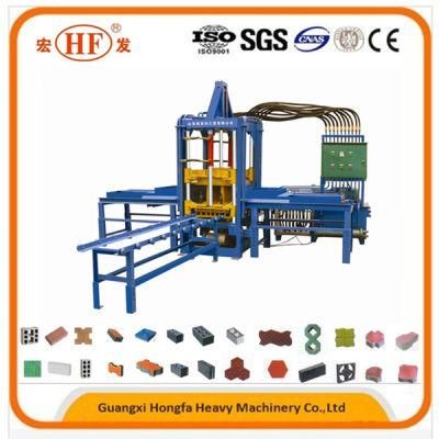 Automatic Hydraulic Concrete Hollow Block Paving Interlock Bricks Making Machine CE ISO