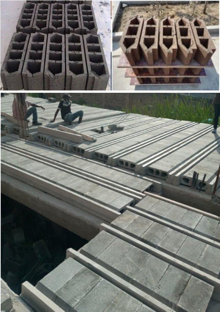 Interlock Brick Machine Cement Block Brick Machinery Hollow Paving Tile Slab Curbstones Moulding Machinery Quotation