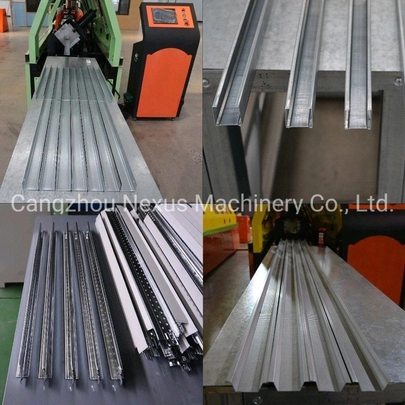 C Z Purlin Roll Forming Machine Ceramic Tile Making Machine Steel Profile Roll Forming Machine