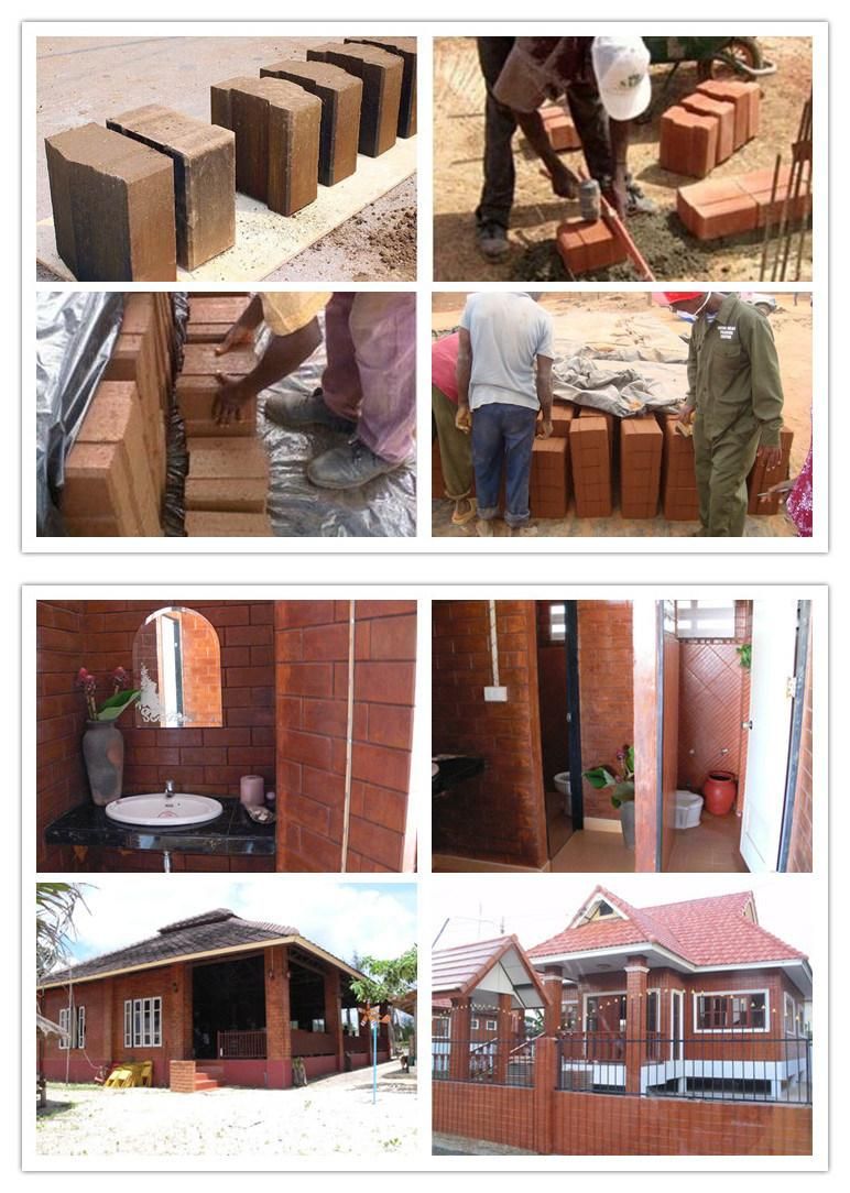 Hr1-20 Soil Brick Making Machine Clay Interlocking Hydraform Brick Machine