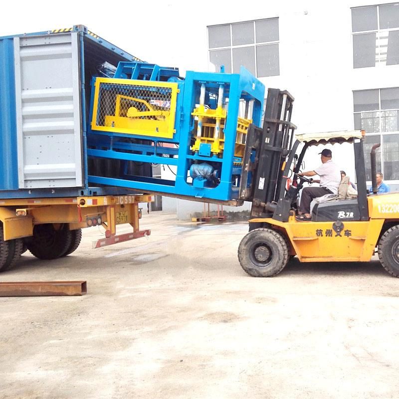 Qt5-15 Fully Automatic Concrete Block Making Machine