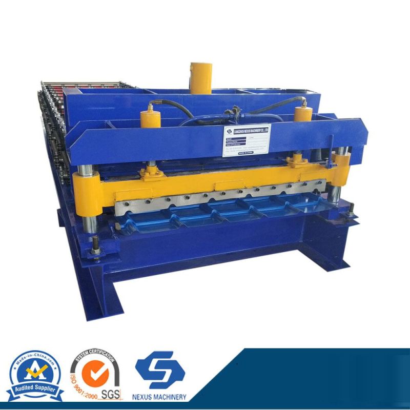 Aliminum Steel Roof Metal Tile Profile Roll Forming Machine Equipment Manufacturer