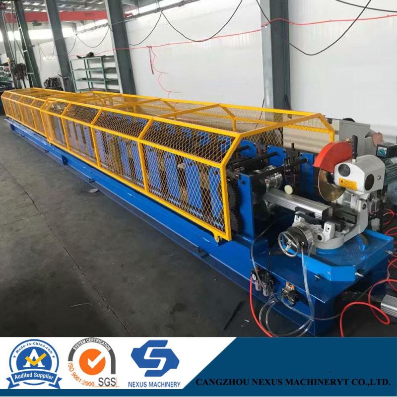 Steel Cold Roll Forming Machine for Half Round Rain Gutter