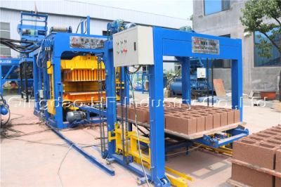 Qt10-15 Automatic Hydraulic Concrete Hollow Solid Brick Block Making Machine