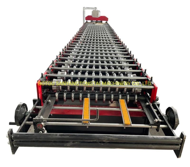 Steel Corrugated Roof Panel Roll Forming Machine