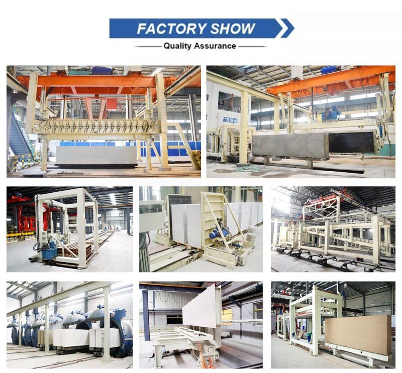 AAC Block Production Line Fully Automatic Fly Ash Brick Making Machine
