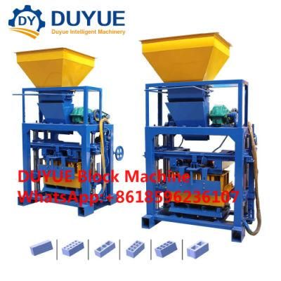 Qt40-1 Fly Ash Brick Making Machine in Africa