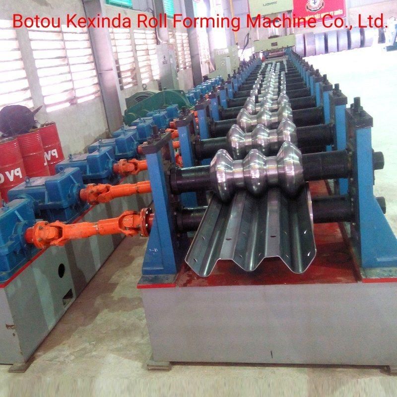 Kexinda Highway Guardrail W Beam Making Highway Guardrail Roll Forming Machine