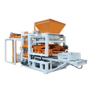 Qt4-18 Big Size Automatic Concrete Hollow Solid Interlocking Block Making Machine