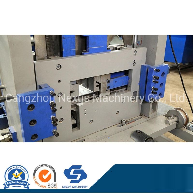 Easy Operation Metal Steel Frame Profile C Purlin Cold Roll Forming Machine