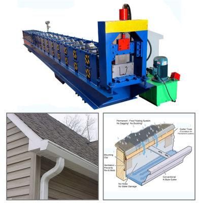 China Botou Steel Gutter Machine