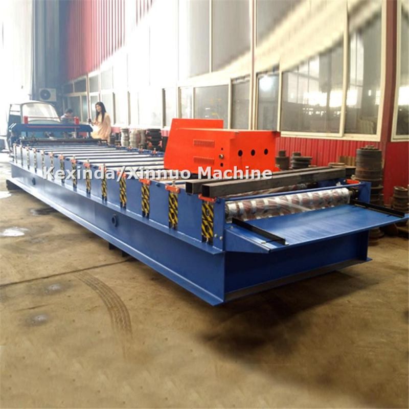 Automatic Aluminum Ibr Roof Sheet Steel Profile Making Roll Forming Machine Manufacturer