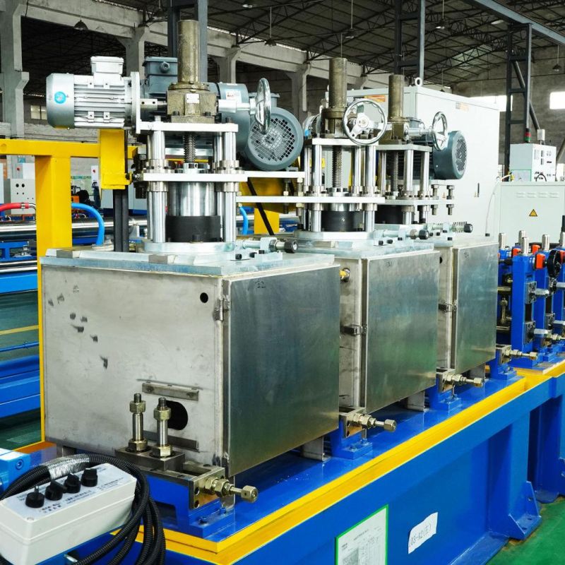Petrochemical Steel Tube Productionline Pipe Tube Mill Pipe Making Line Straight Duct Welding Machine