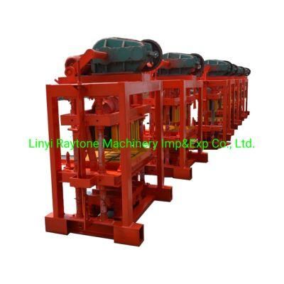 Qt4-40 Semi Automatic Earth Brick Forming Machine