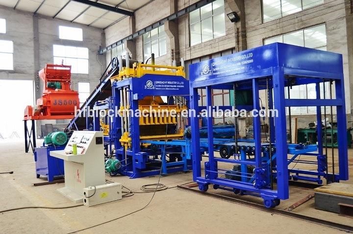 Qt5-15 Full Automatic Hydraulic Block Machine