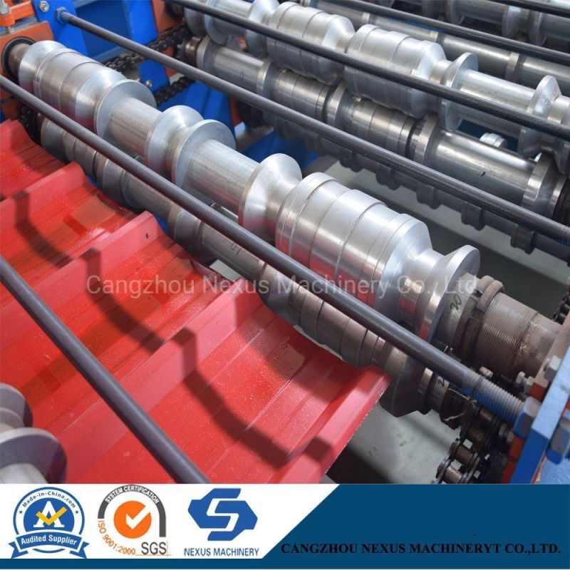 4kw Motor Power Roof Tile and Wall Panel Roll Forming Machinery
