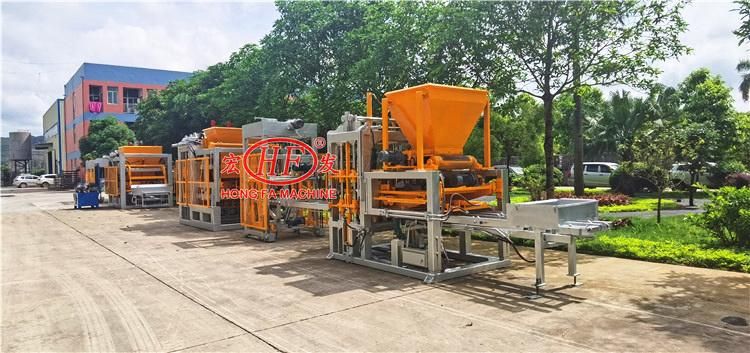 Hot Sale Brick Making Machine Qt4-15s Blocks Plant Concrete Pavement Stone Brick Machine Hollow Blocks Machine Maker Philippines / Bricks Making Machine Lowest