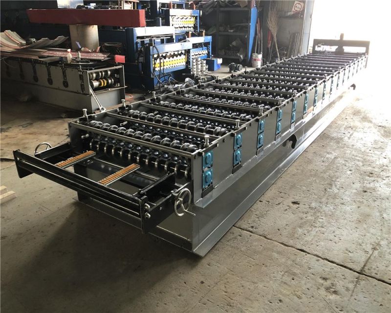 836mm Cold Steel Corrugated Iron Sheet Roofing Tile Making Roll Forming Machine