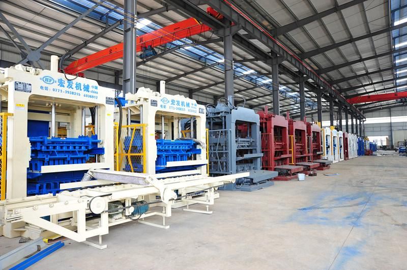 10% Discount Cement Concrete Block Brick Making Machine Hollow Block Brick Making Machinery