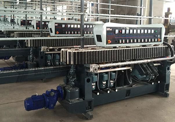 Hot Sale Zm9325 9 Wheels Glass Straight Line Edging Polishing Machine