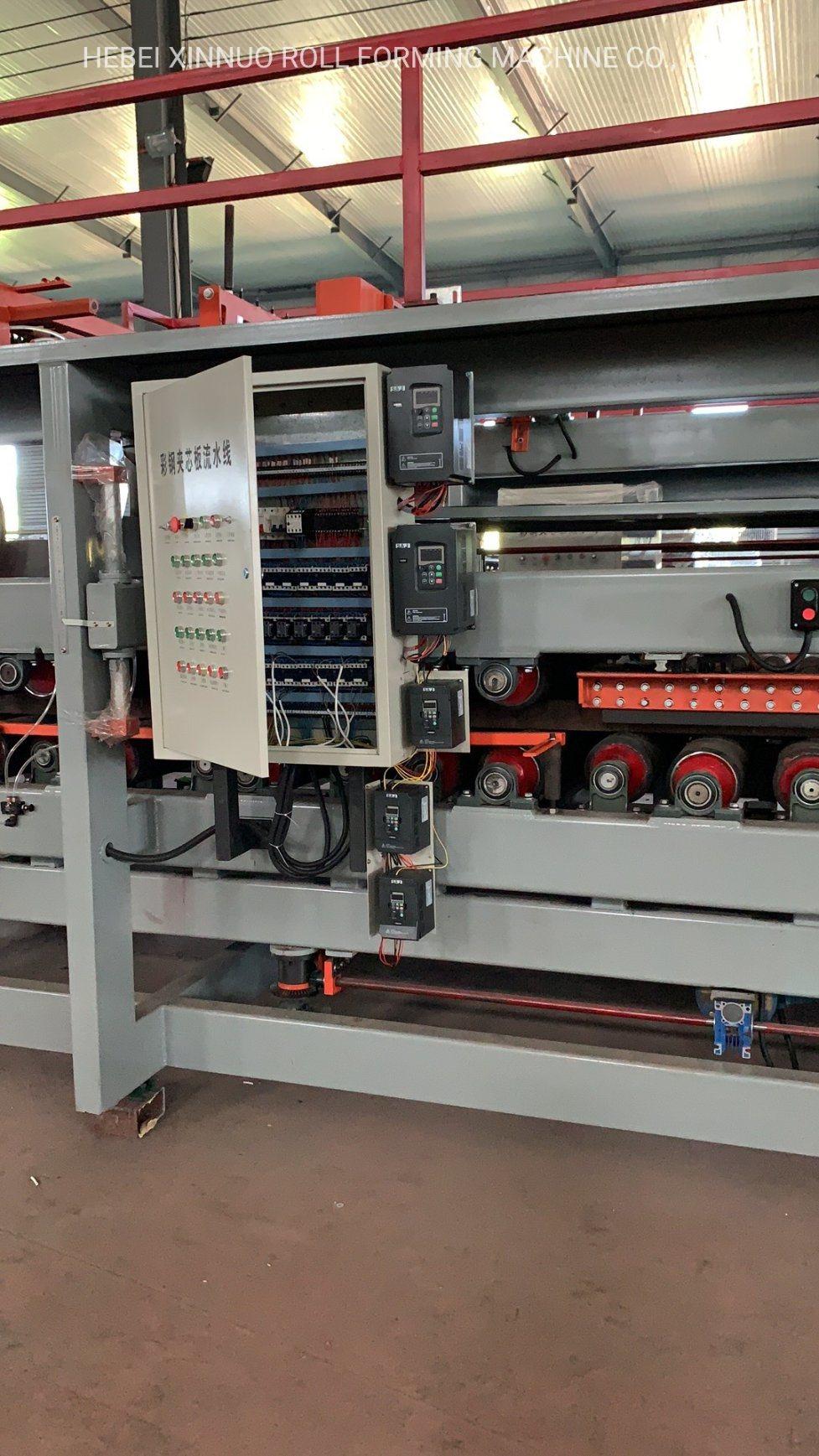 Automatic EPS Foam/ Cement Sandwich Wall Panel Making Machine/ Production Line/ Price/ Manufacture