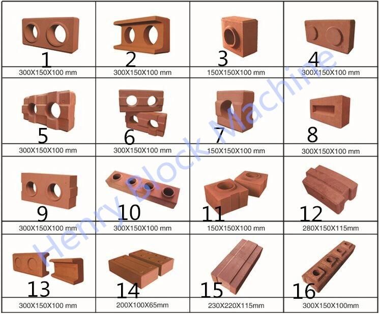 Hr2-25 Small Investment Diesel Soil Brick Machine