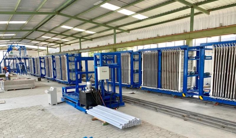 Concrete Extruded Wall Panel Forming Machine