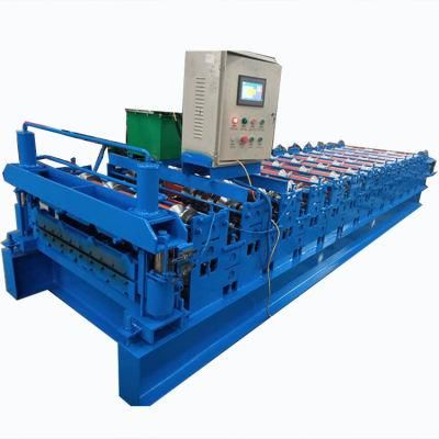 Ibr Glazed Tile Double Layer Roof Panel Roll Forming Machine