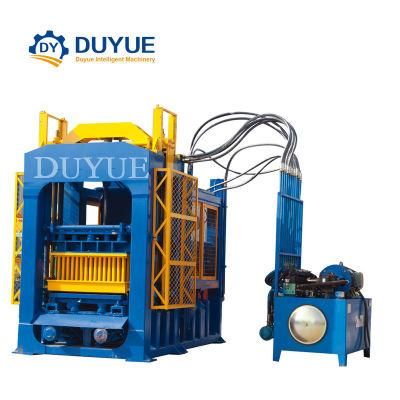 Qt6-15 Hydraulic Concrete Cover Brick Making Machine Fully Automatic Cement Paving Block Making Machine