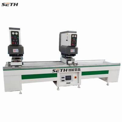 China Factory UPVC Window Machine Manufacture Double Head Seamless Welding Machine for Sale