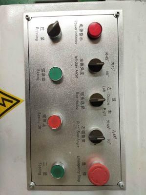 Ljz2-CNC-450X4600 Double-Head Saw CNC Cutting Machine for Aluminum Material for Cutting of Plastic Profiles with Micro Spray Cooling Device