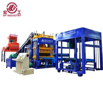 Qt5-15 Automatic Hydraulic Concrete Cement Fly Ash Brick Block Making Machine