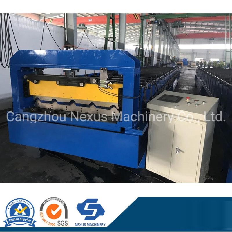 OEM Factory Metal Roof Panel Bend Machine Ibr Sheet Roll Forming Making Machine