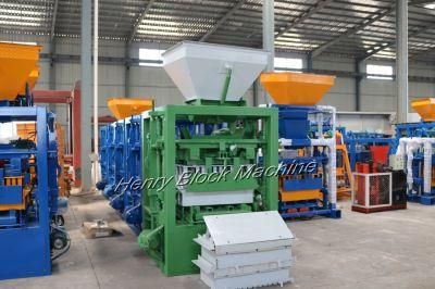 Africa Qt4-24 Brick Making Machine Hollow Paver Machine Concrete Cement Block Machine Block Making Machine