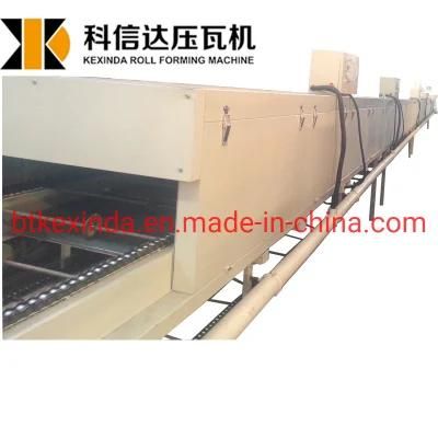 Color Stone Coated Metal Roof Tile Making Machine Roll Forming Machinery